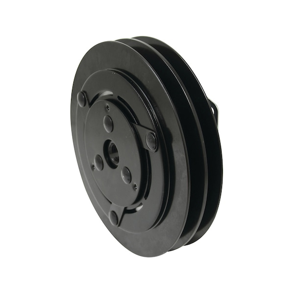 York/ Tec. Compressor Clutch w/ HD Bearing, 2 Groove 8.5" x8" x2.9"